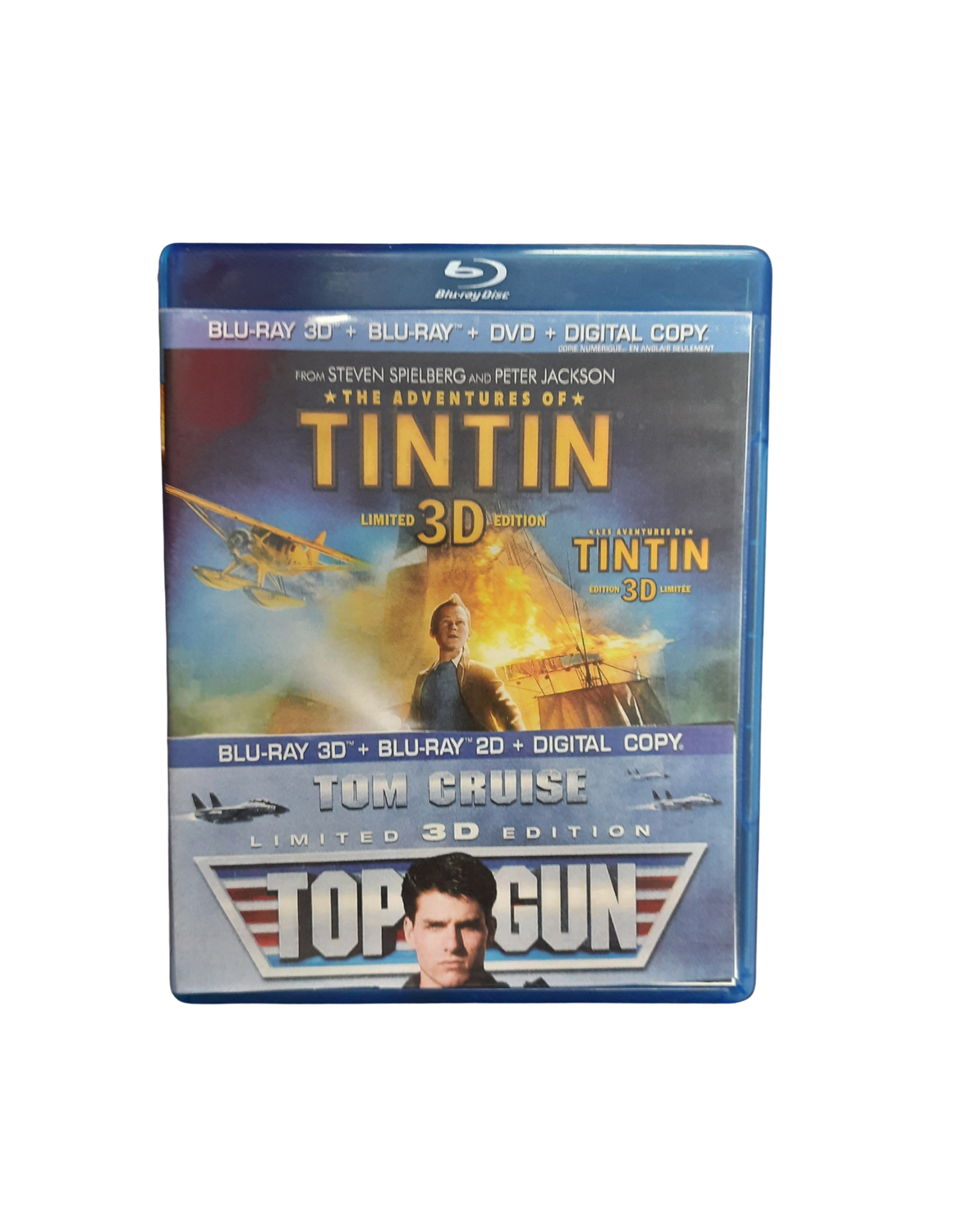 Tintin+Top Gun (Used Blu)