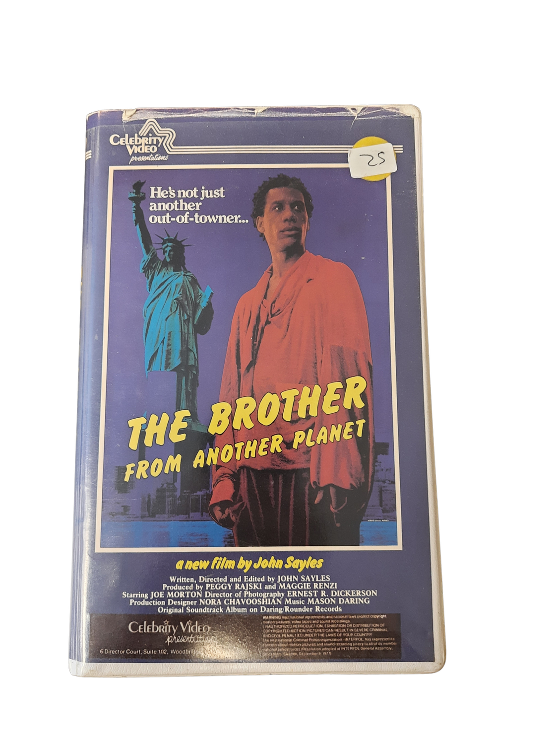 The Brother From Another Planet (VHS)