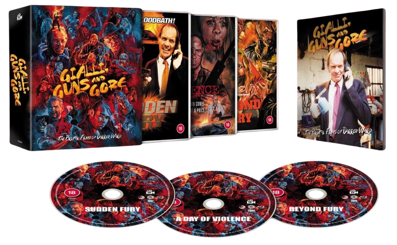 Gialli, Guns and Gore: The Brutal Films Of Darren Ward (Region Free) Blu-ray ***Preorder***2/23