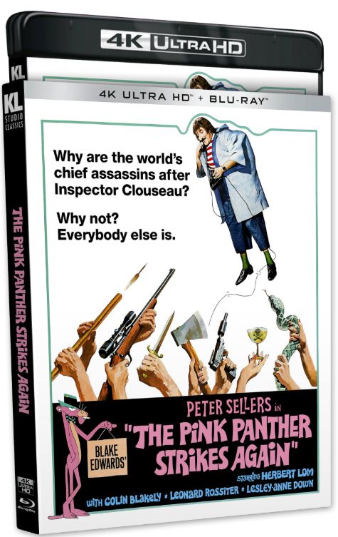 Pink Panther Strikes Again (4K-UHD) w/Slip