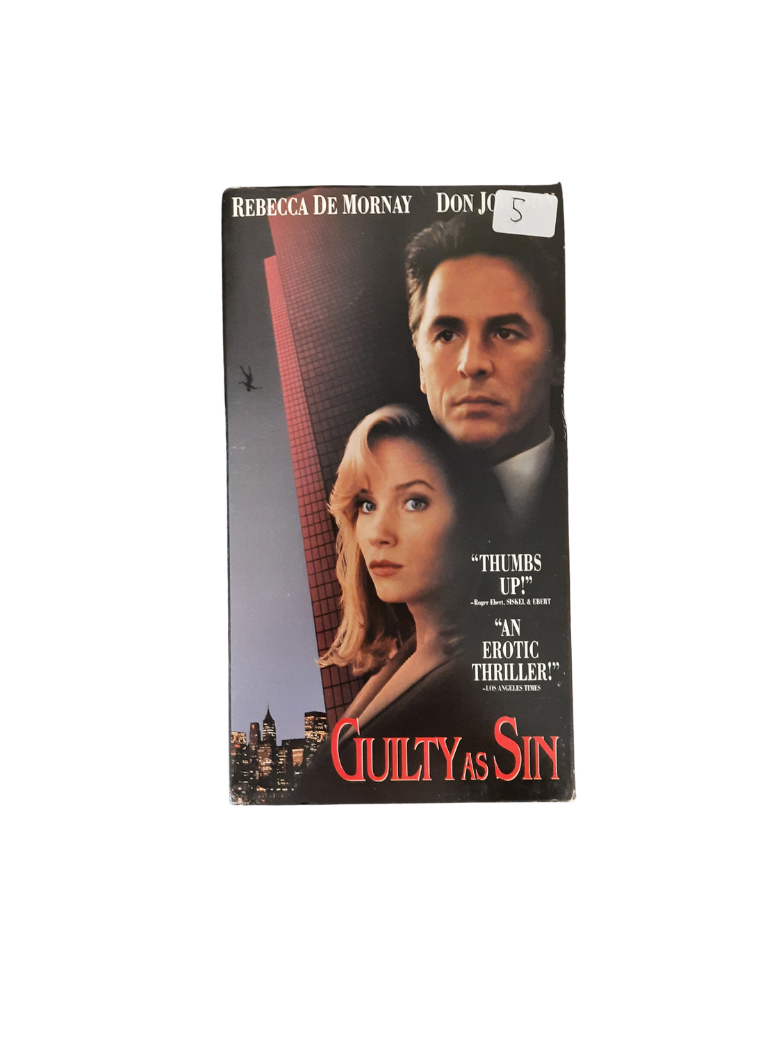 Guilty as Sin (VHS)