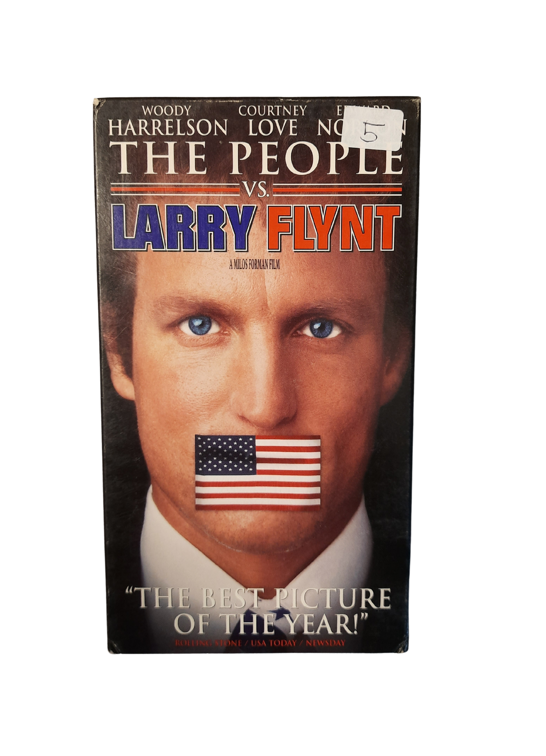 The People vs Larry Flynt (VHS)