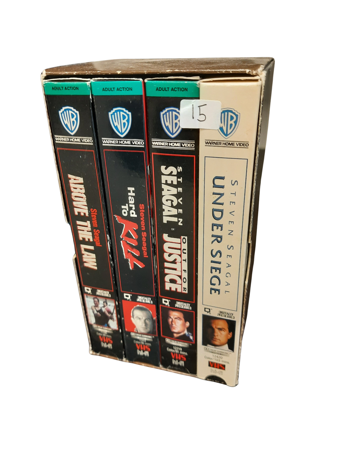 Steven Seagal Boxset (VHS)