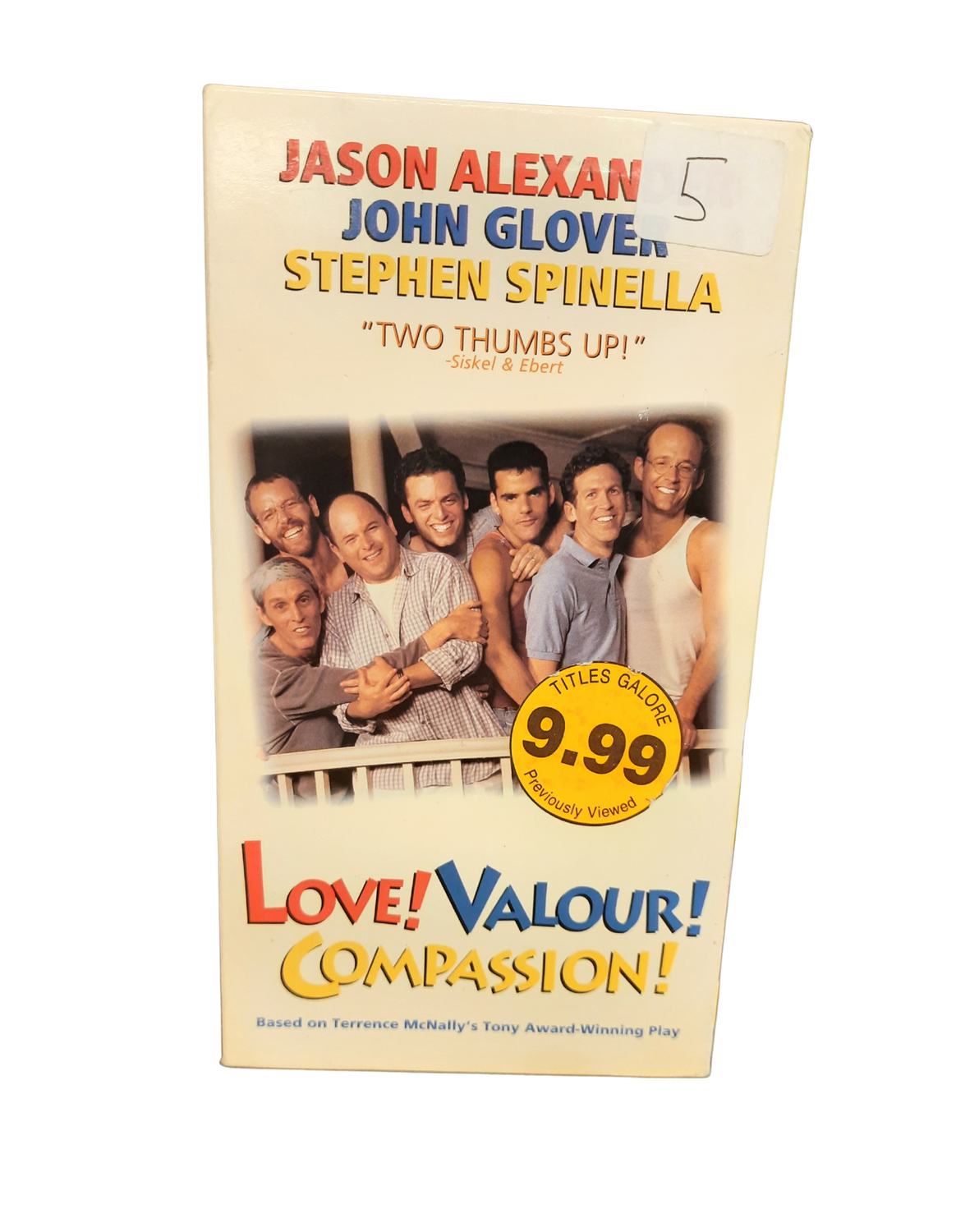 Love! Valour! Compassion! (VHS)
