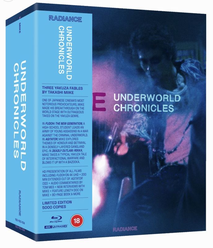 Underworld Chronicles: Three Yakuza Fables by Takashi Miike LE (4K-UHD + Region B) ***Preorder*** 3/23