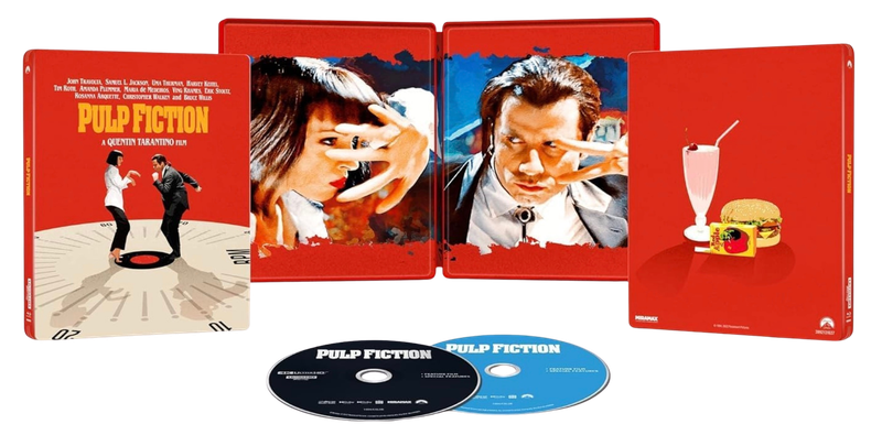 Pulp Fiction LE Steelbook (4K-UHD) ***Preorder*** 1/6