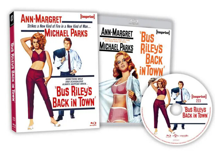 Bus Riley’s Back in Town  (Blu-ray) w/ Slip
