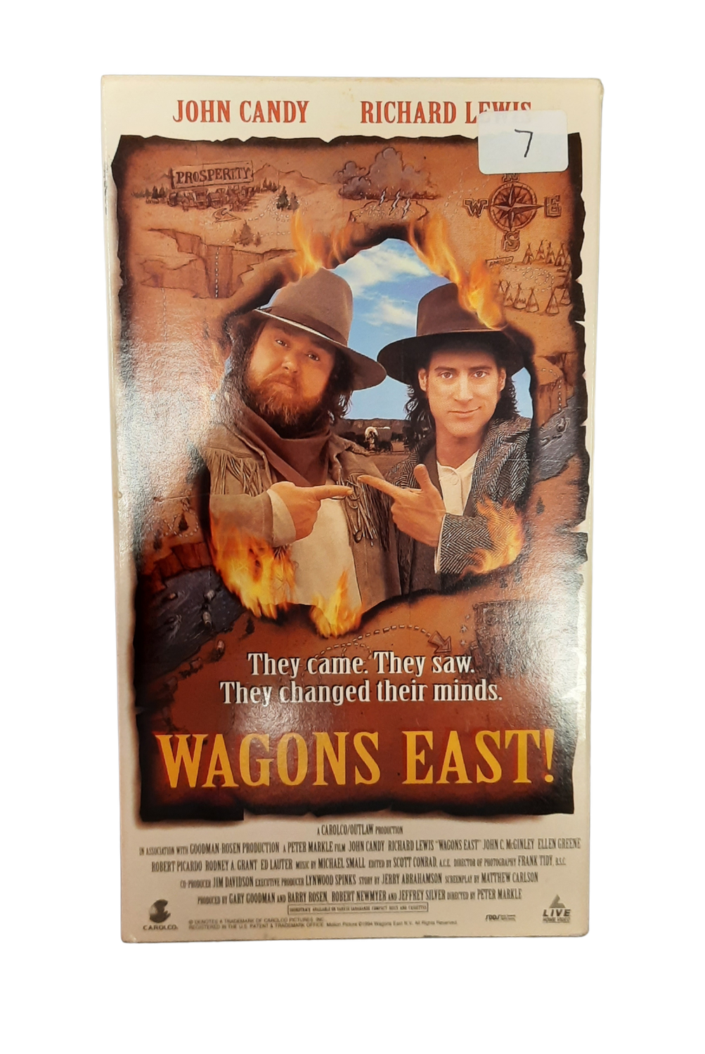 Wagons East! (VHS)