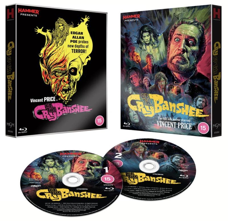 Cry of the Banshee (Region Free) Blu-ray ***Preorder*** 2/9