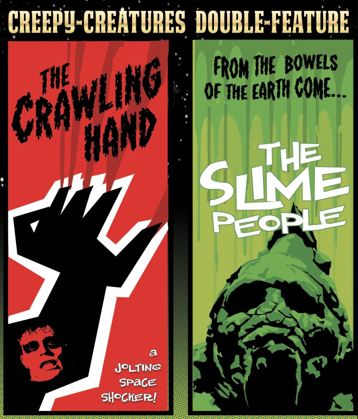 Creepy-Creature Double-feature (Blu-ray) ***Preorder*** 4/21