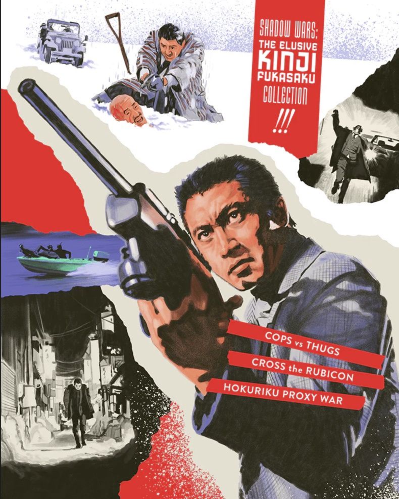 Shadow Wars: The Elusive Kinji Fukasaku Collection (Blu-ray) ***Preorder*** 4/8