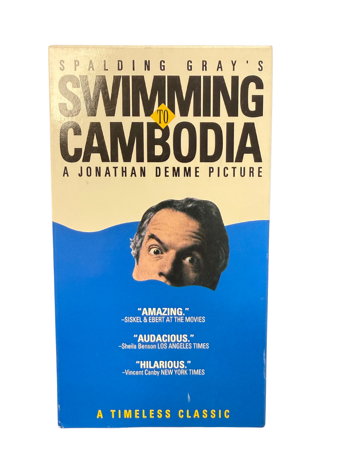 Swimming to Cambodia (VHS)