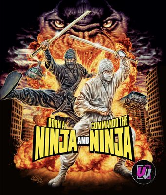 Born A Ninja/ Commando The Ninja Double Feature (Blu-ray) ***Preorder*** 5/12