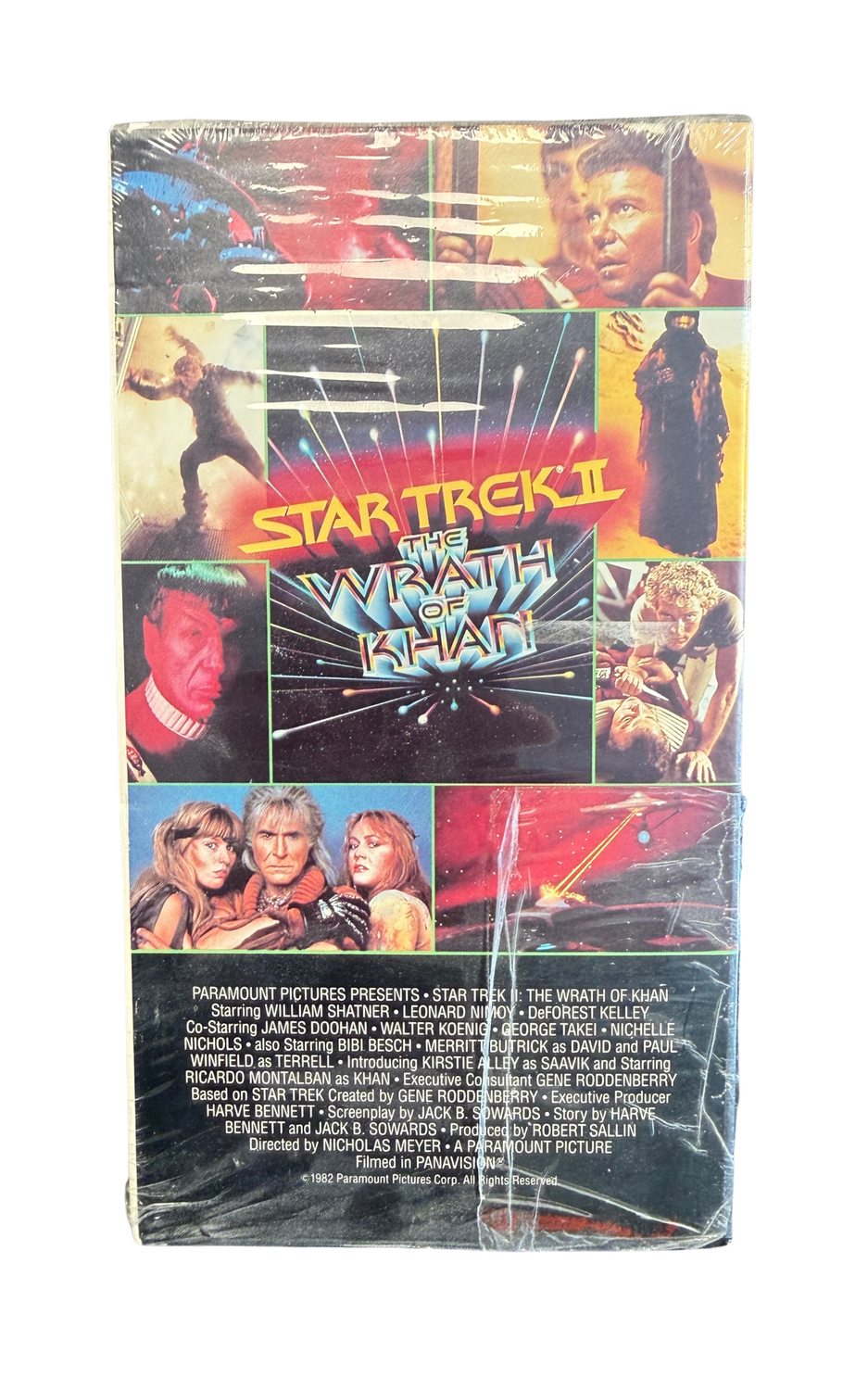 Star Trek Wrath of Khan (VHS)