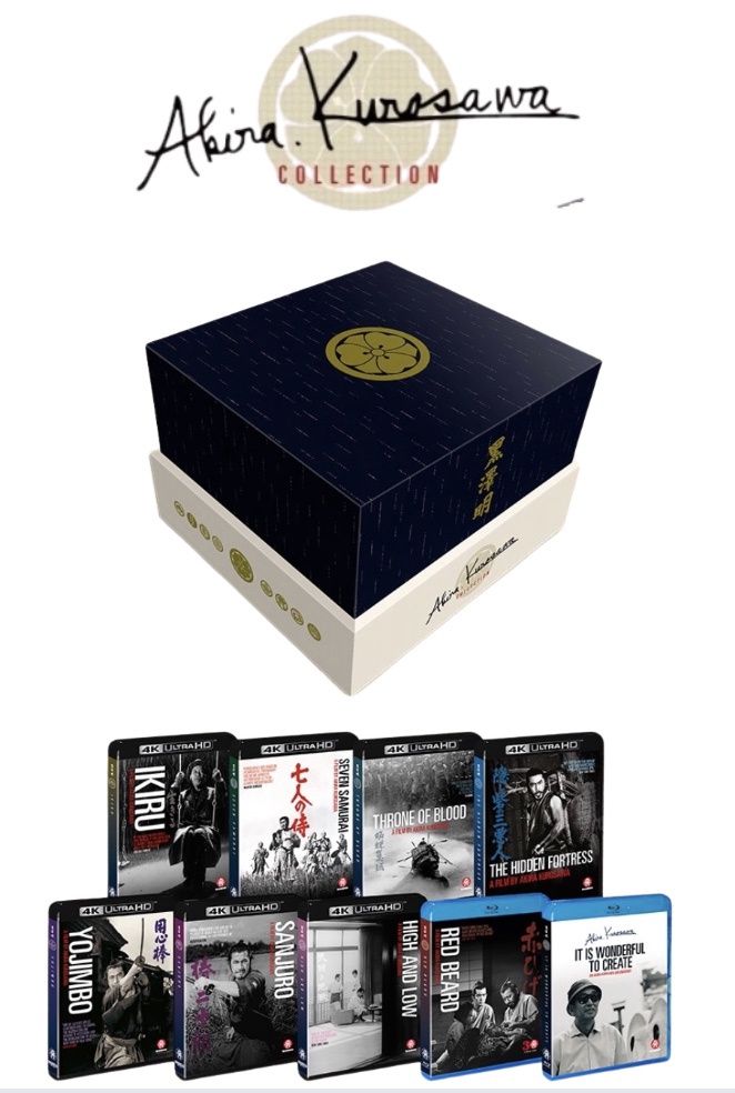 Akira Kurosawa Collection LE (4K-UHD) ***Preorder*** 6/10