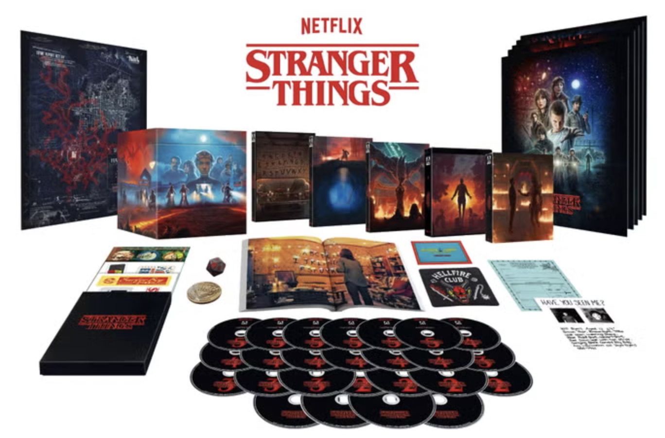 Stranger Things: The Complete Series Deluxe LE (Blu-ray) ***Preorder*** 7/28