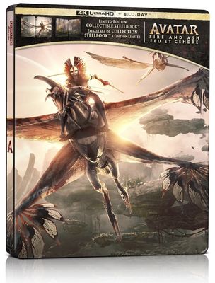 Avatar: Fire And Ash LE Steelbook (4K-UHD)