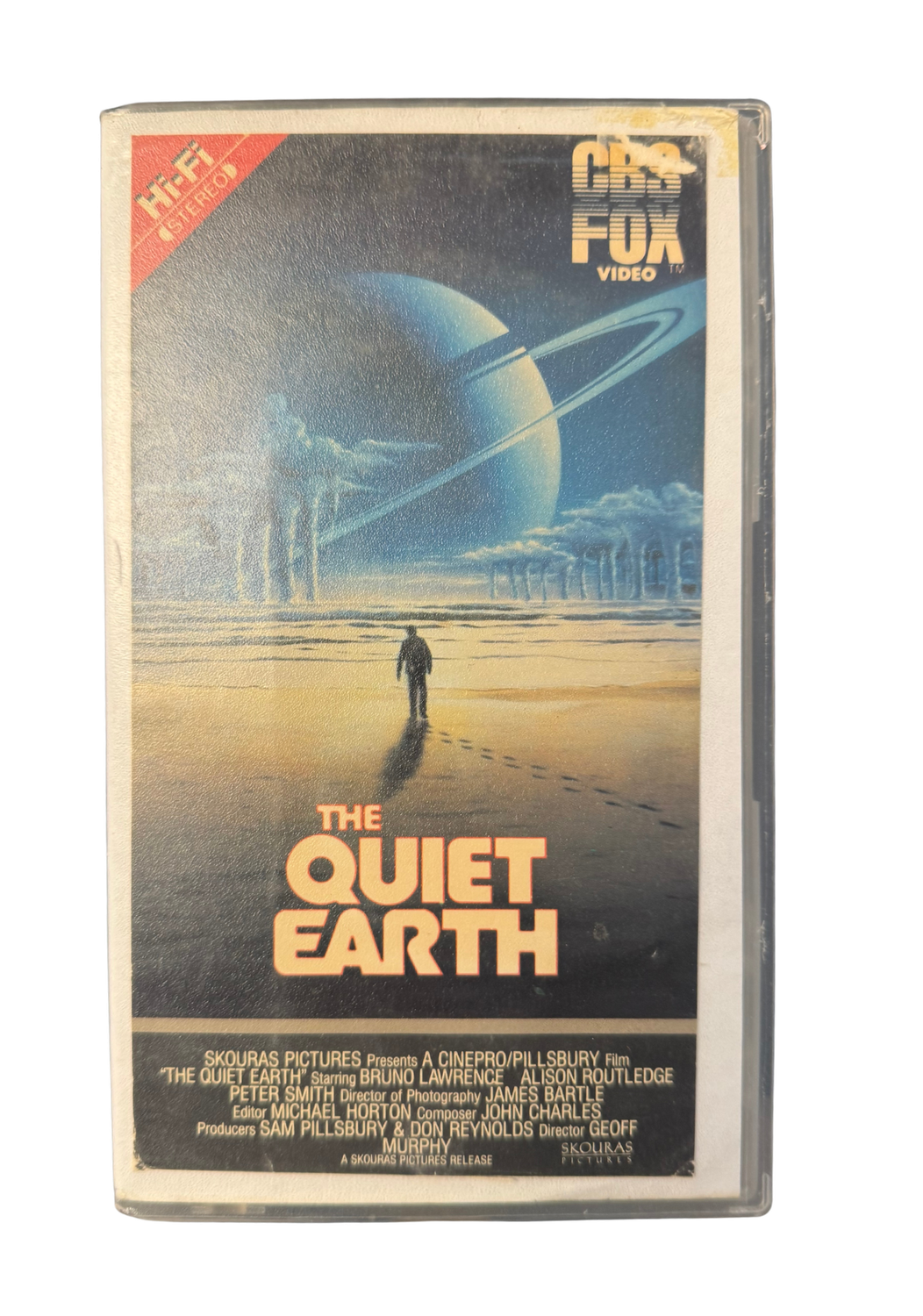 Quiet Earth (VHS) Cutbox