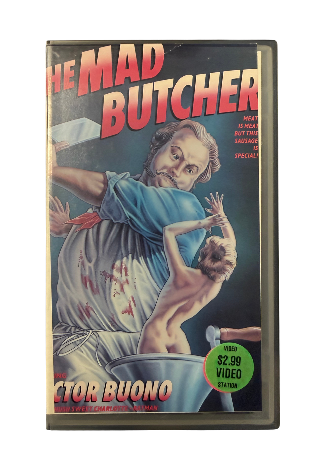 The Mad Butcher (VHS) Cutbox