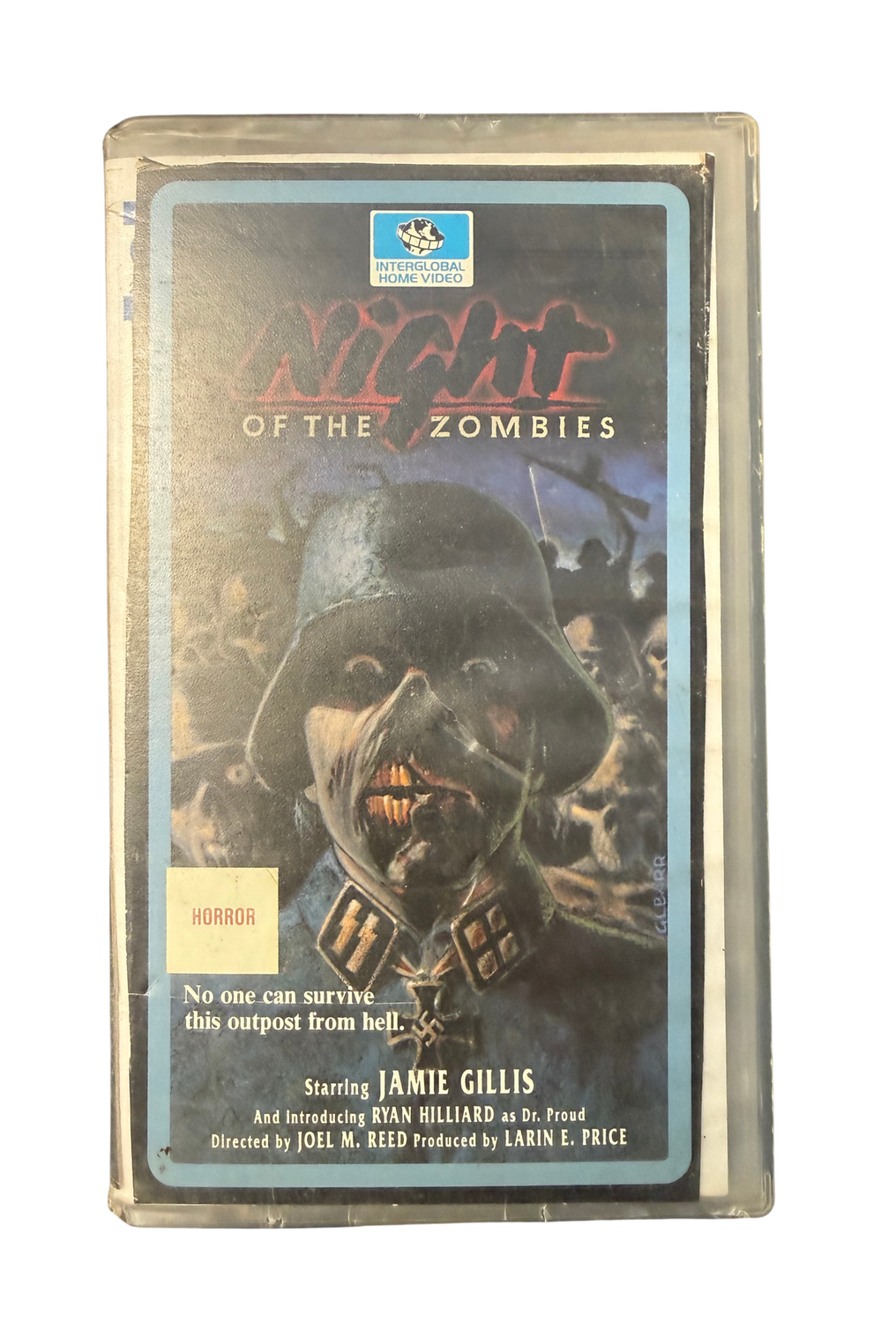 Night of the Zombies (VHS) Cutbox