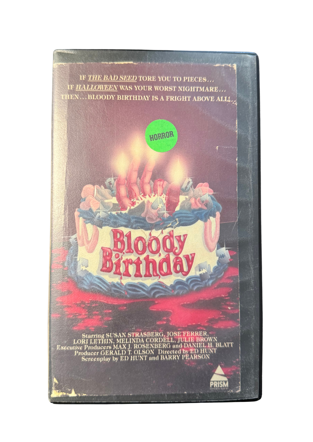 Bloody Birthday (VHS) Cutbox