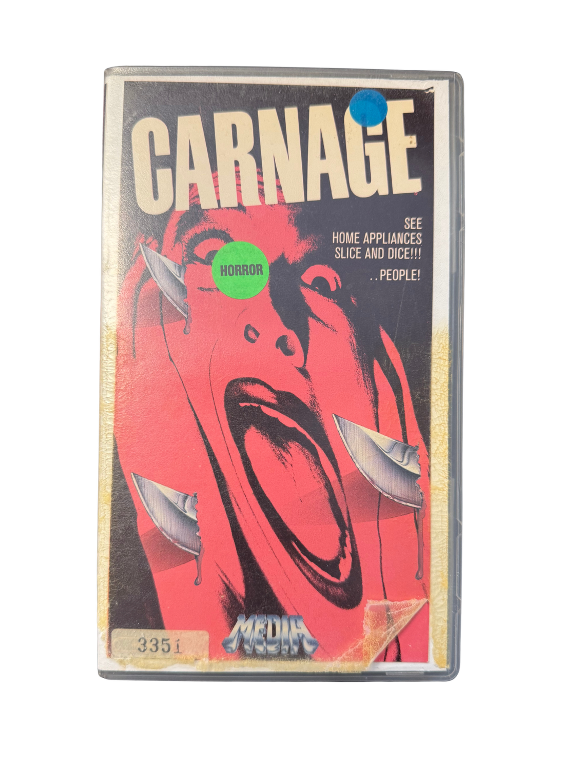 Carnage (VHS) Cutbox