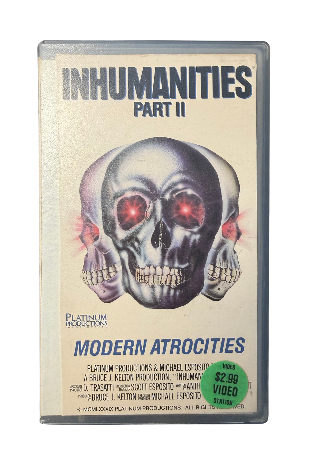 Inhumanites Part 2 (VHS) Cutbox