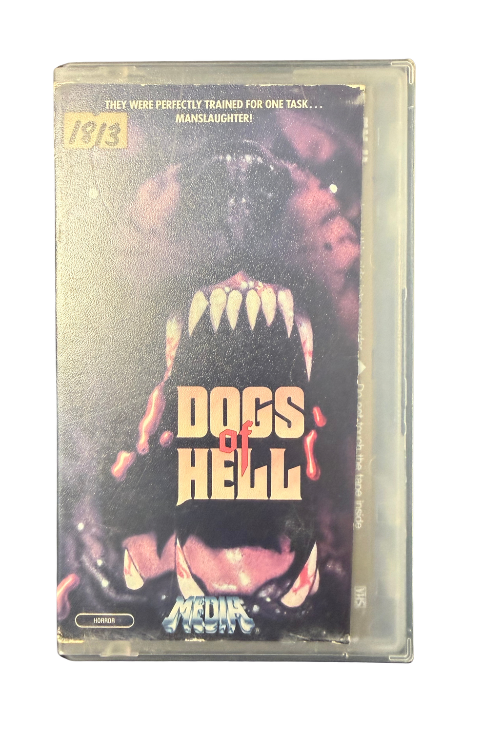 Dogs of Hell (VHS) Cutbox
