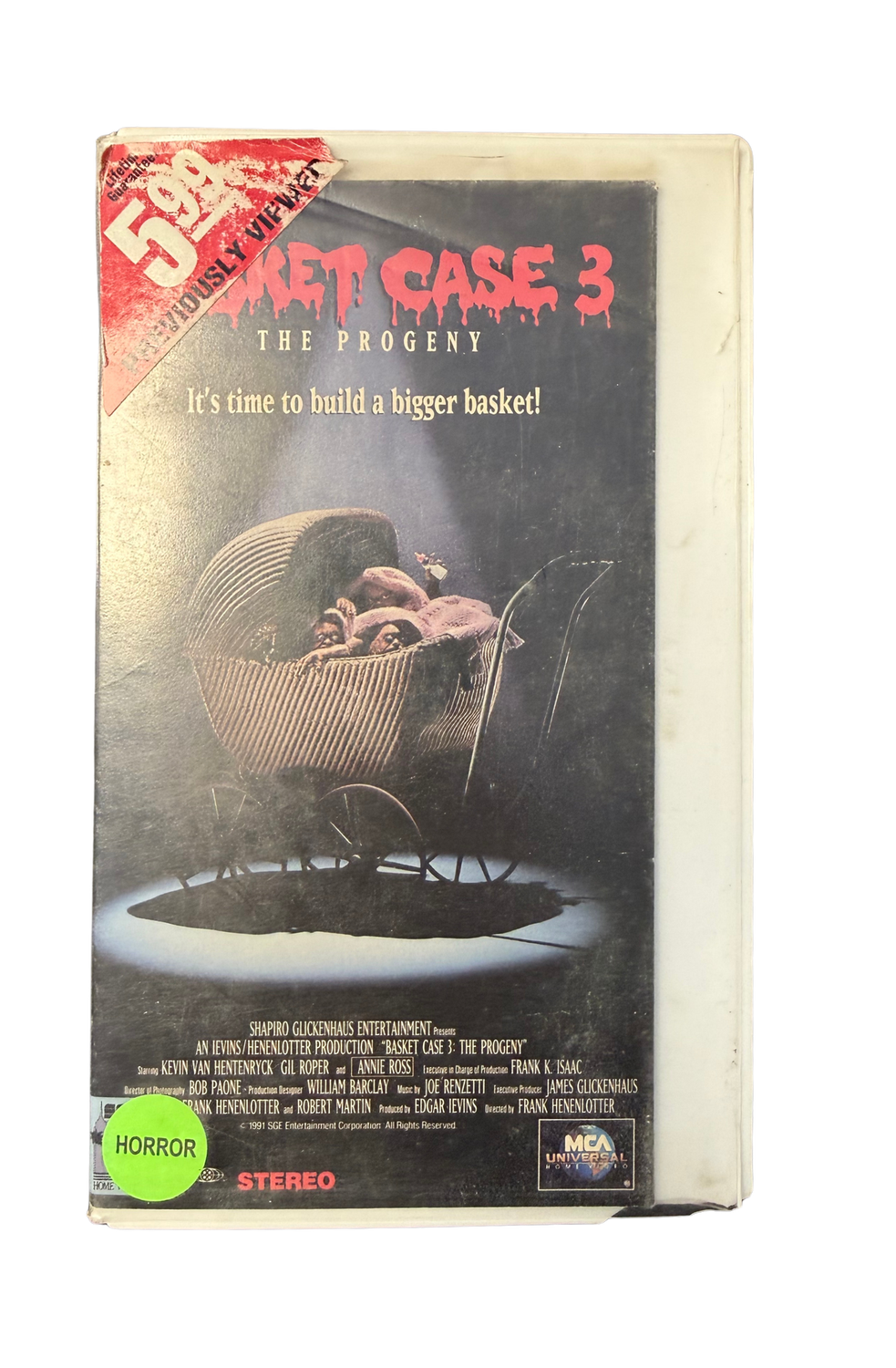 Basketcase 3 (VHS) Cutbox