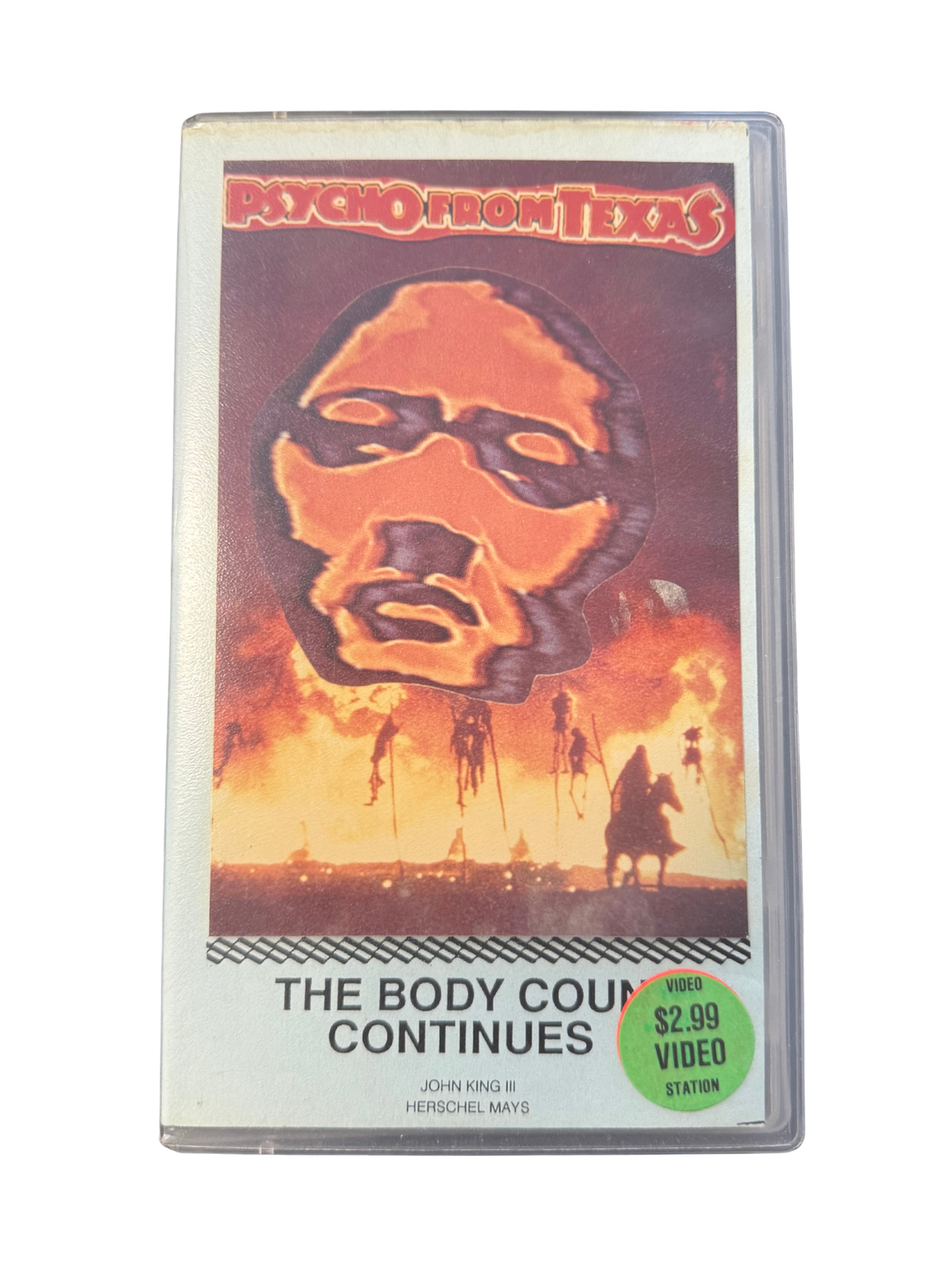 Psycho From Texas (VHS) Cutbox