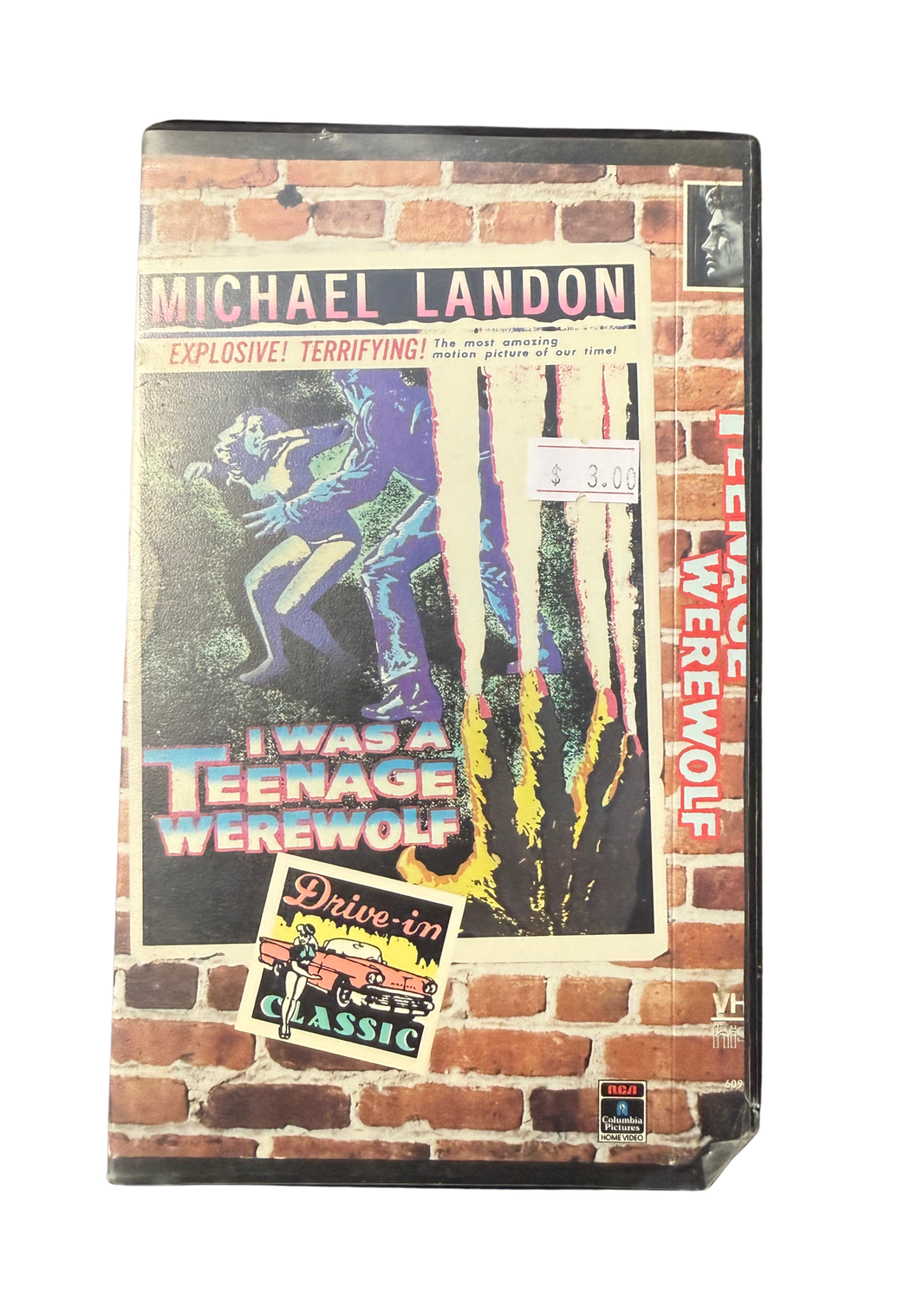 I Was a Teenage Werewolf (VHS) Cutbox