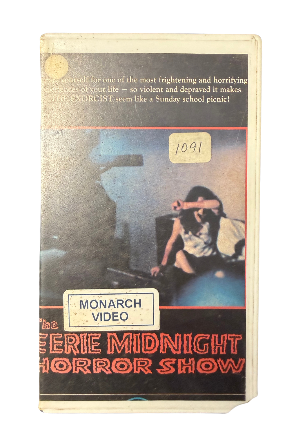 Eerie Midnight Horror Show (VHS) Cutbox