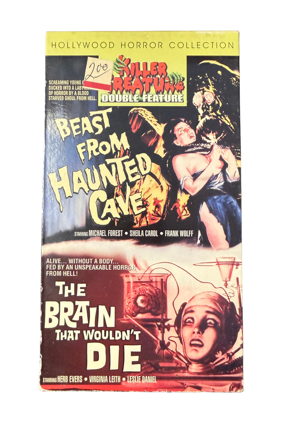 Beast From the Haunted Cave (VHS)