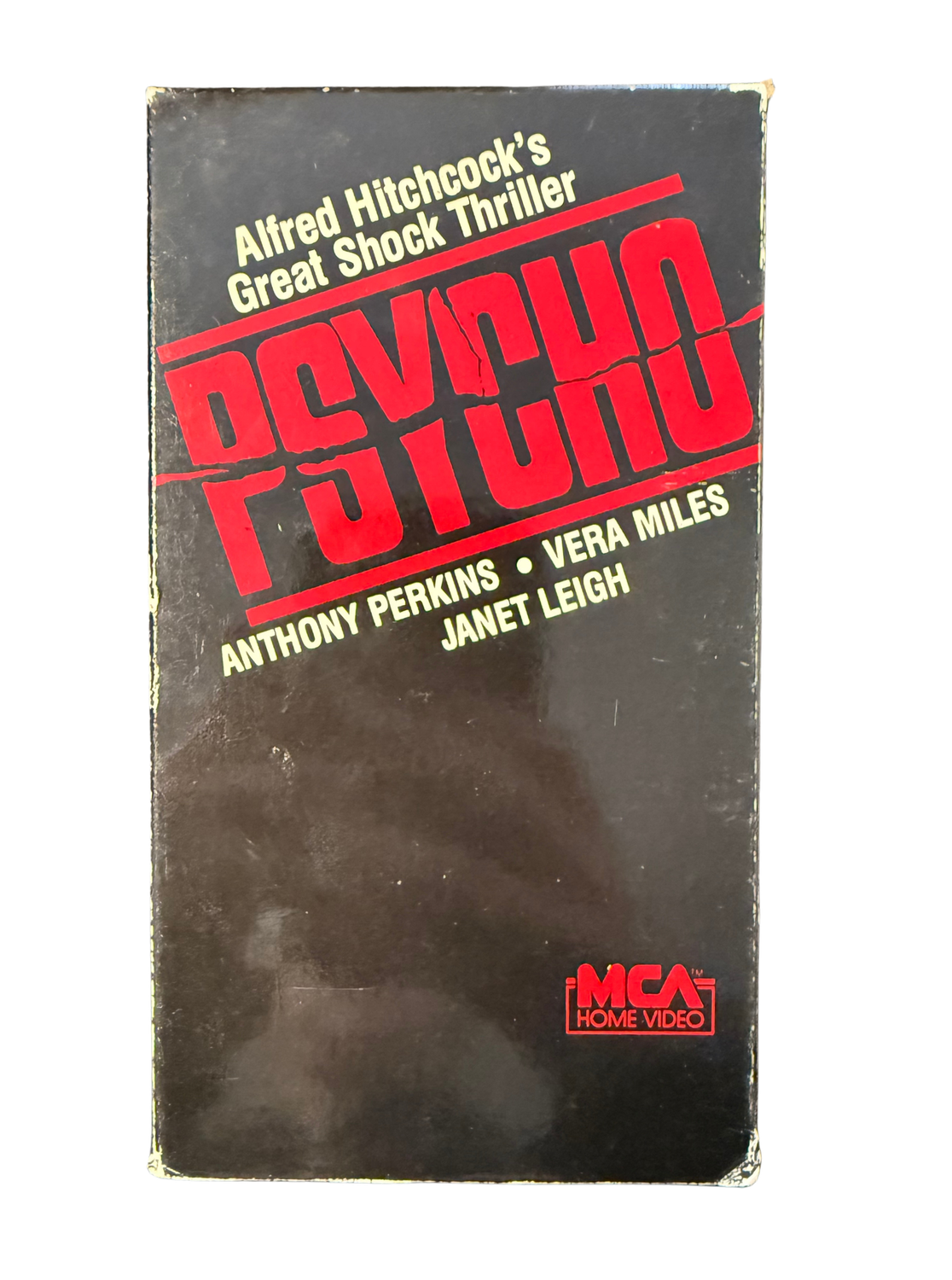 Psycho (VHS) Black Cover