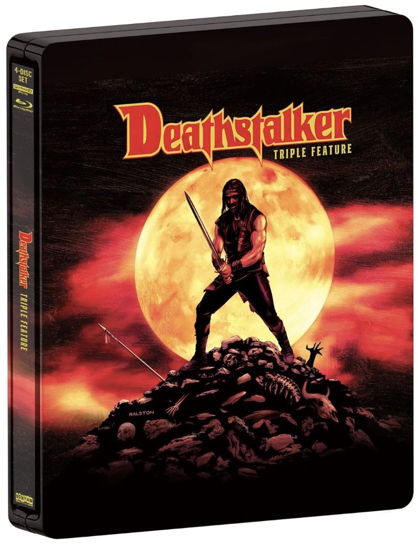 Deathstalker Triple Feature LE Steelbook (4K-UHD) ***Preorder*** 6/30