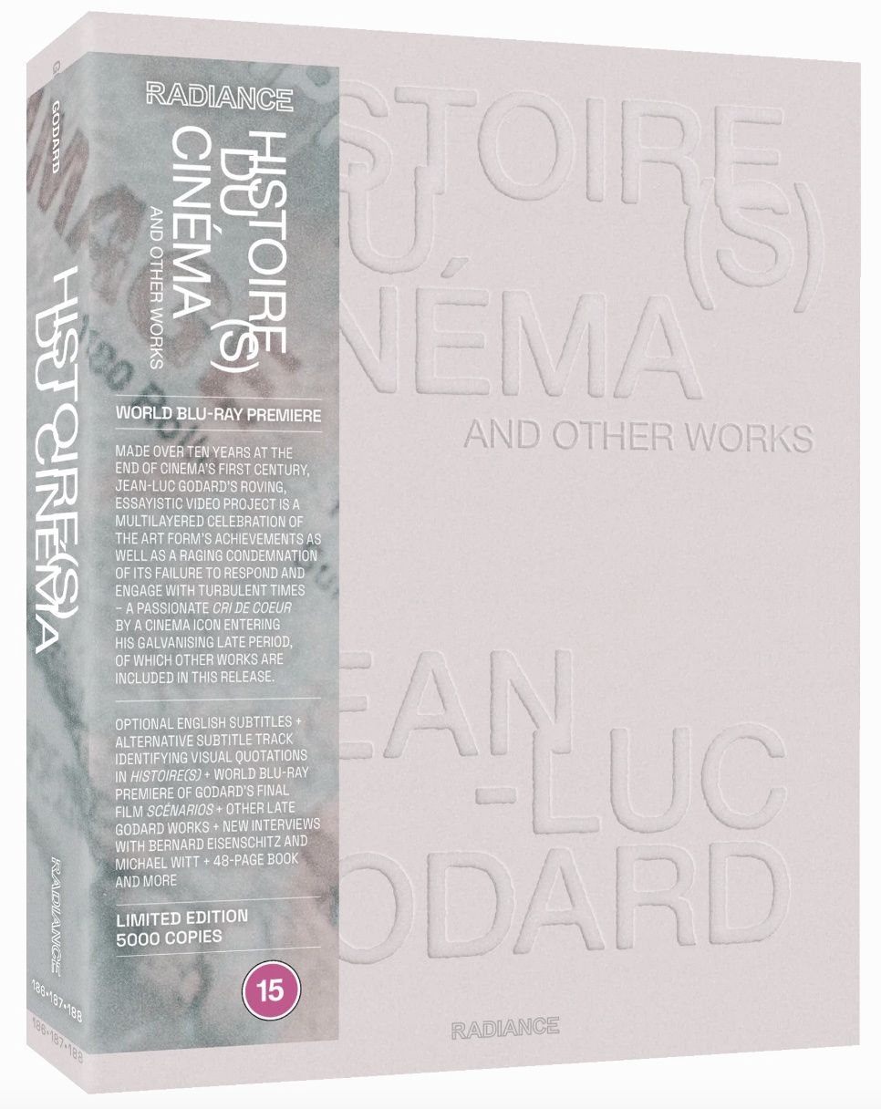 Histoire(s) du cinéma and other works LE (Region B) Blu-ray ***Preorder*** 7/20