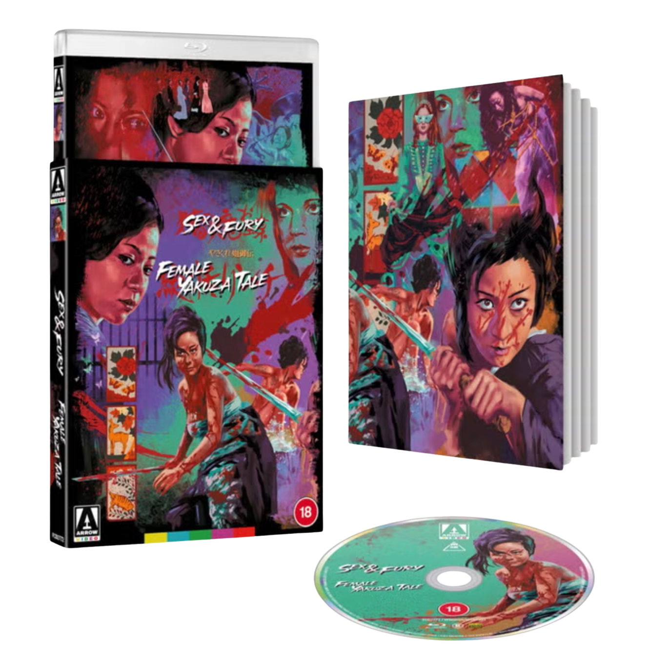 Sex and Fury / Female Yakuza Tale LE (Blu-ray) ***Preorder*** 7/6