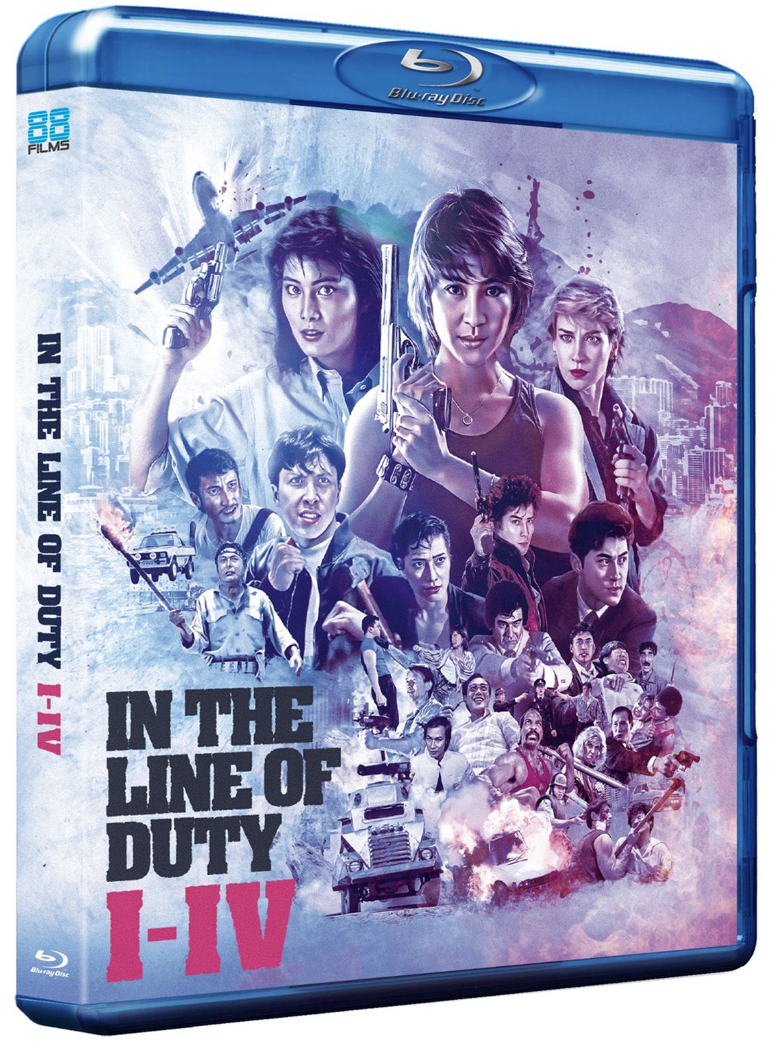 In The Line Of Duty I-IV (Blu-ray) ***Preorder*** 7/14