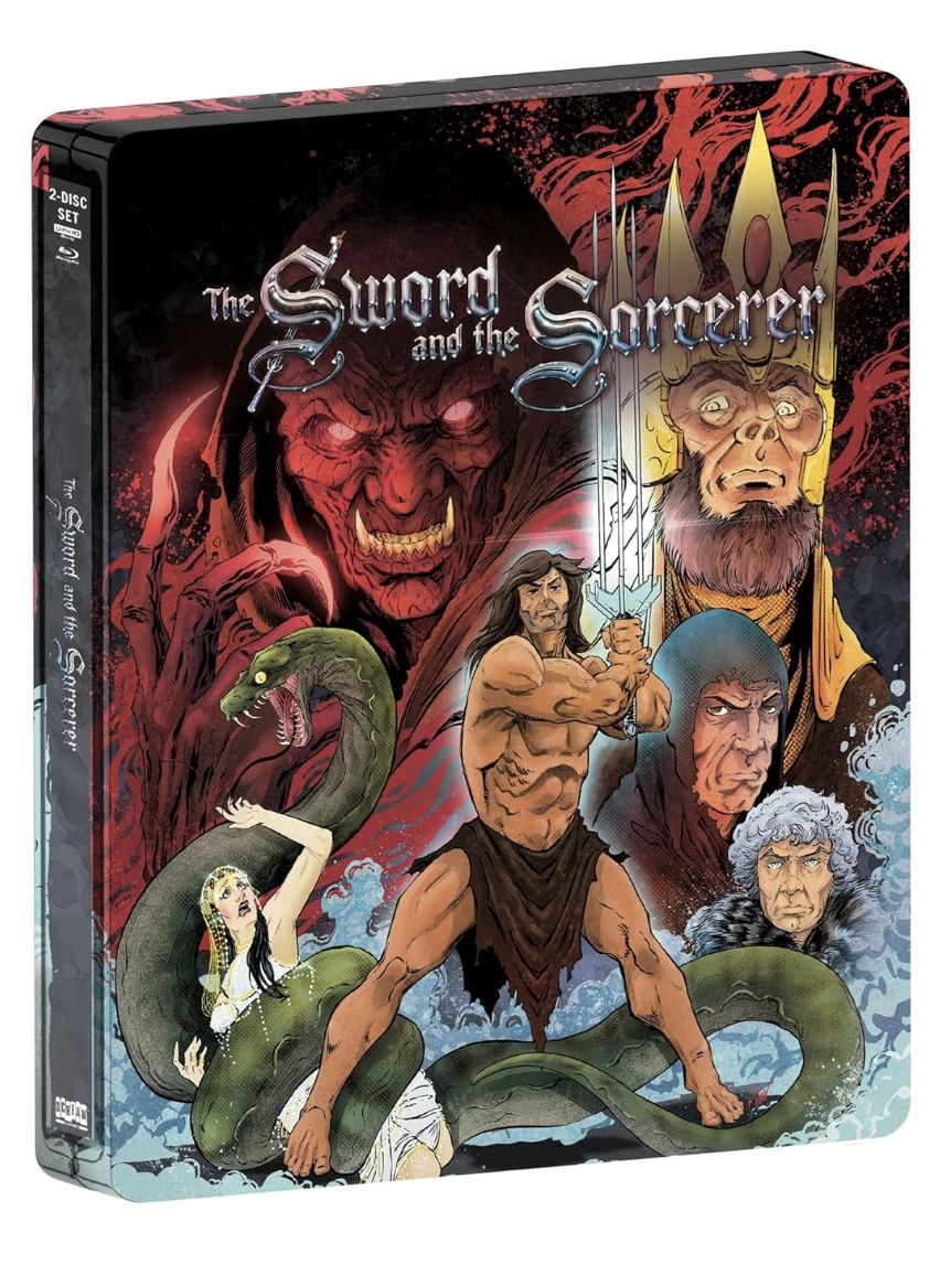 Sword and the Sorcerer LE Steelbook (4K-UHD) ***Preorder*** 7/21