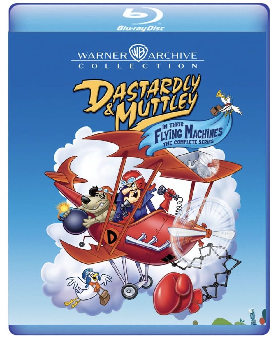 Dastardly &amp; Muttley in Their Flying Machines: The Complete Series (Blu-ray) ***Preorder*** 6/30