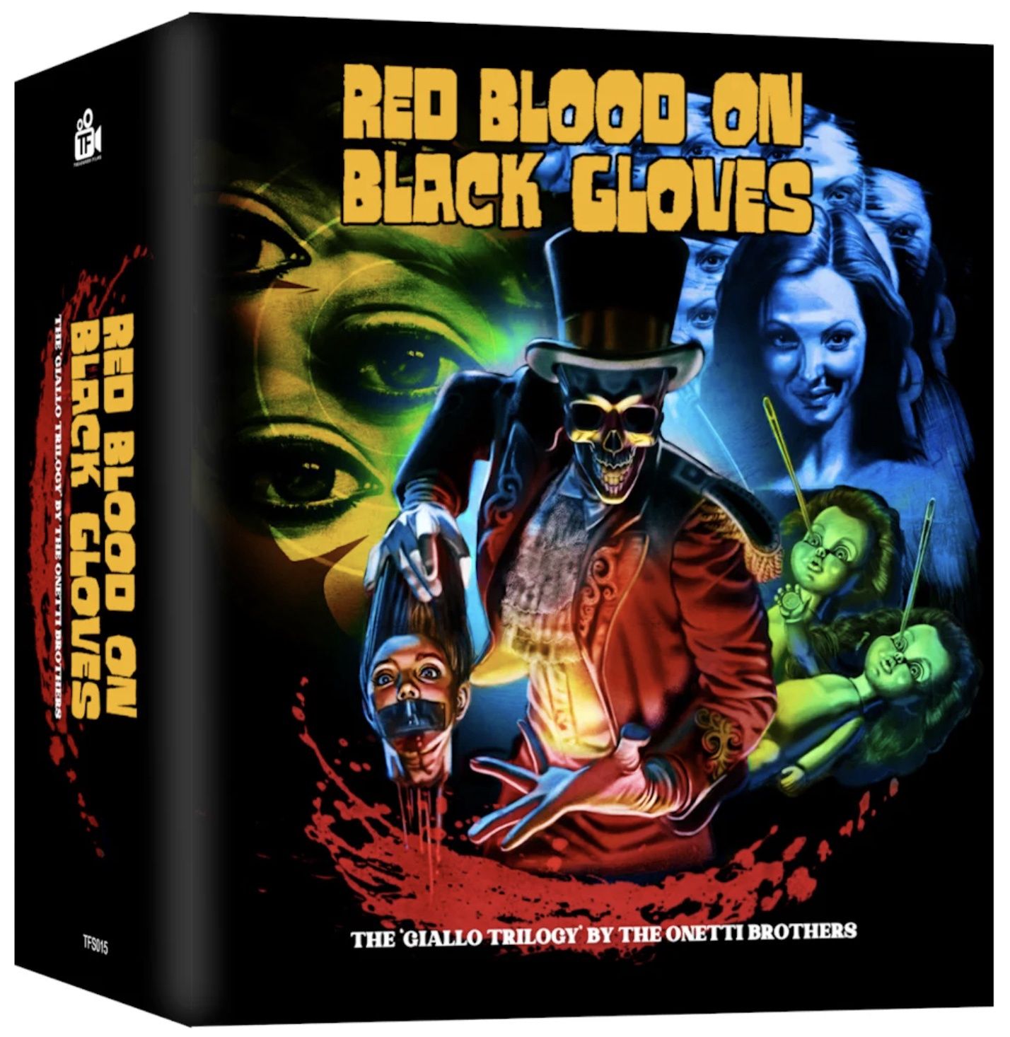 Red Blood On Black Gloves - The Giallo Trilogy LE (Region Free) Blu-ray ***Preorder*** 7/27