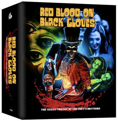 Red Blood On Black Gloves - The Giallo Trilogy LE (Region Free) Blu-ray ***Preorder*** 7/27