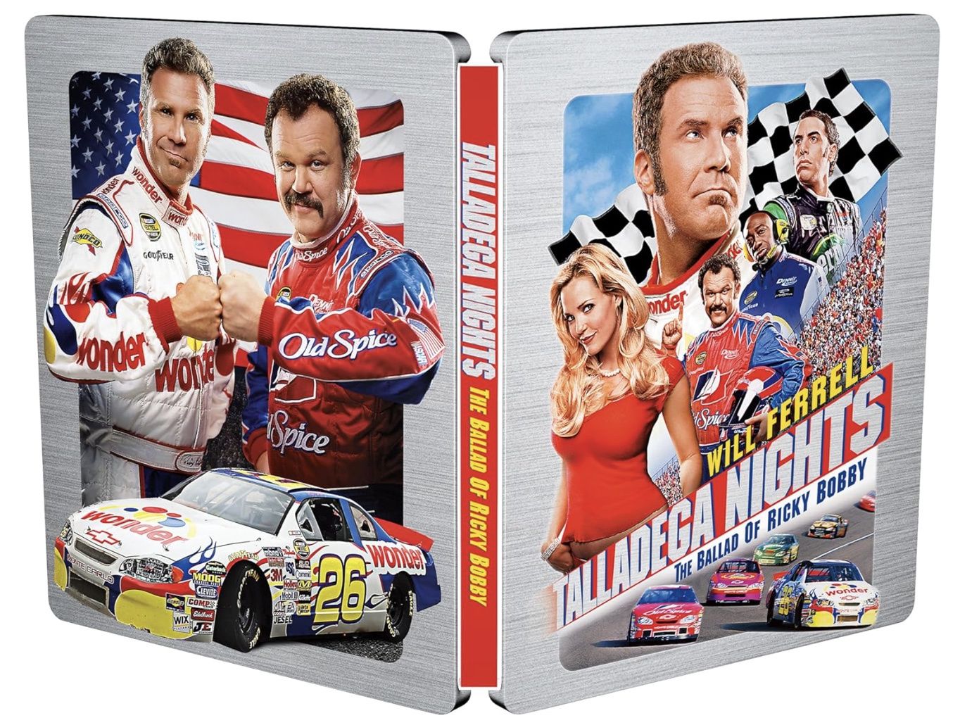 Talladega Nights LE Steelbook (4K-UHD) ***Preorder*** 8/3