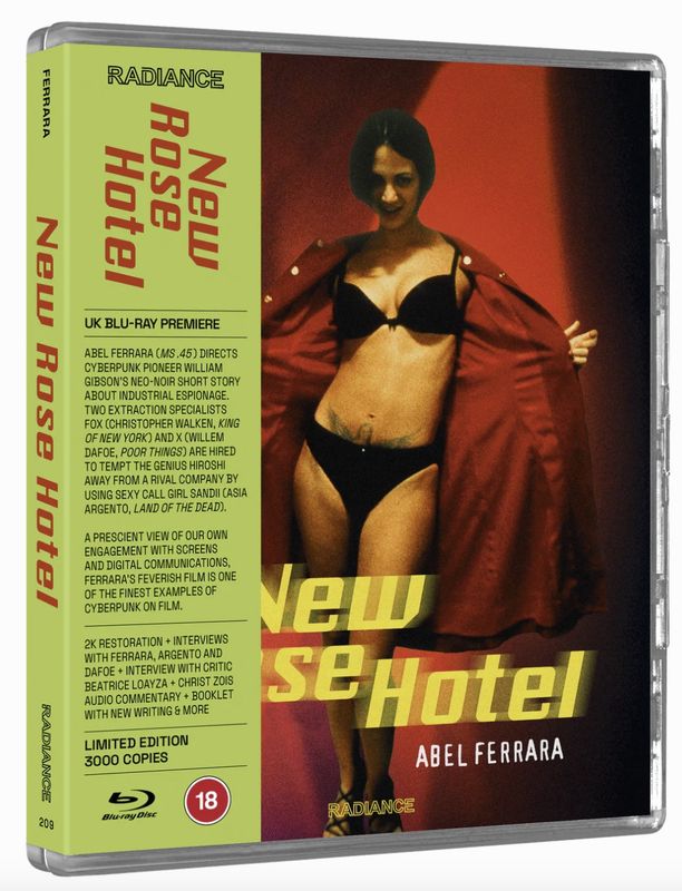 New Rose Hotel LE (Region B) Blu-ray