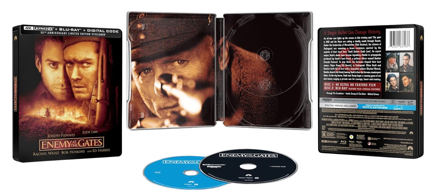 Enemy at the Gates LE Steelbook (4K-UHD)