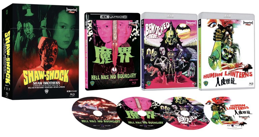 Shaw-Shock: Shaw Brothers Horror Collection - Volume Four (4K-UHD + Blu-ray)