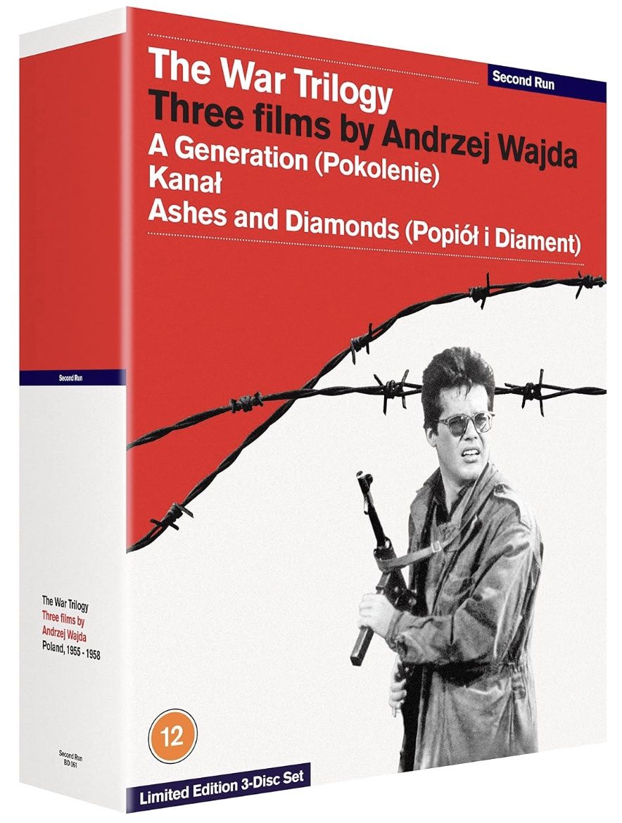 War Trilogy: Three films by Andrzej Wajda (Region Free) Blu-ray