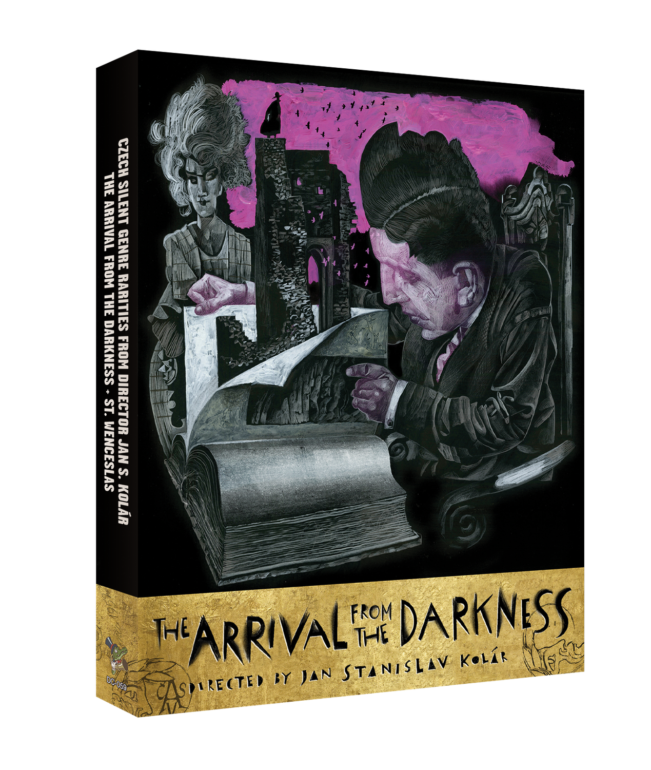 Jan S. Kolar Czech Silents - THE ARRIVAL FROM THE DARKNESS + ST. WENCESLAS  LE Slipcover (Blu-ray) w/Slip
