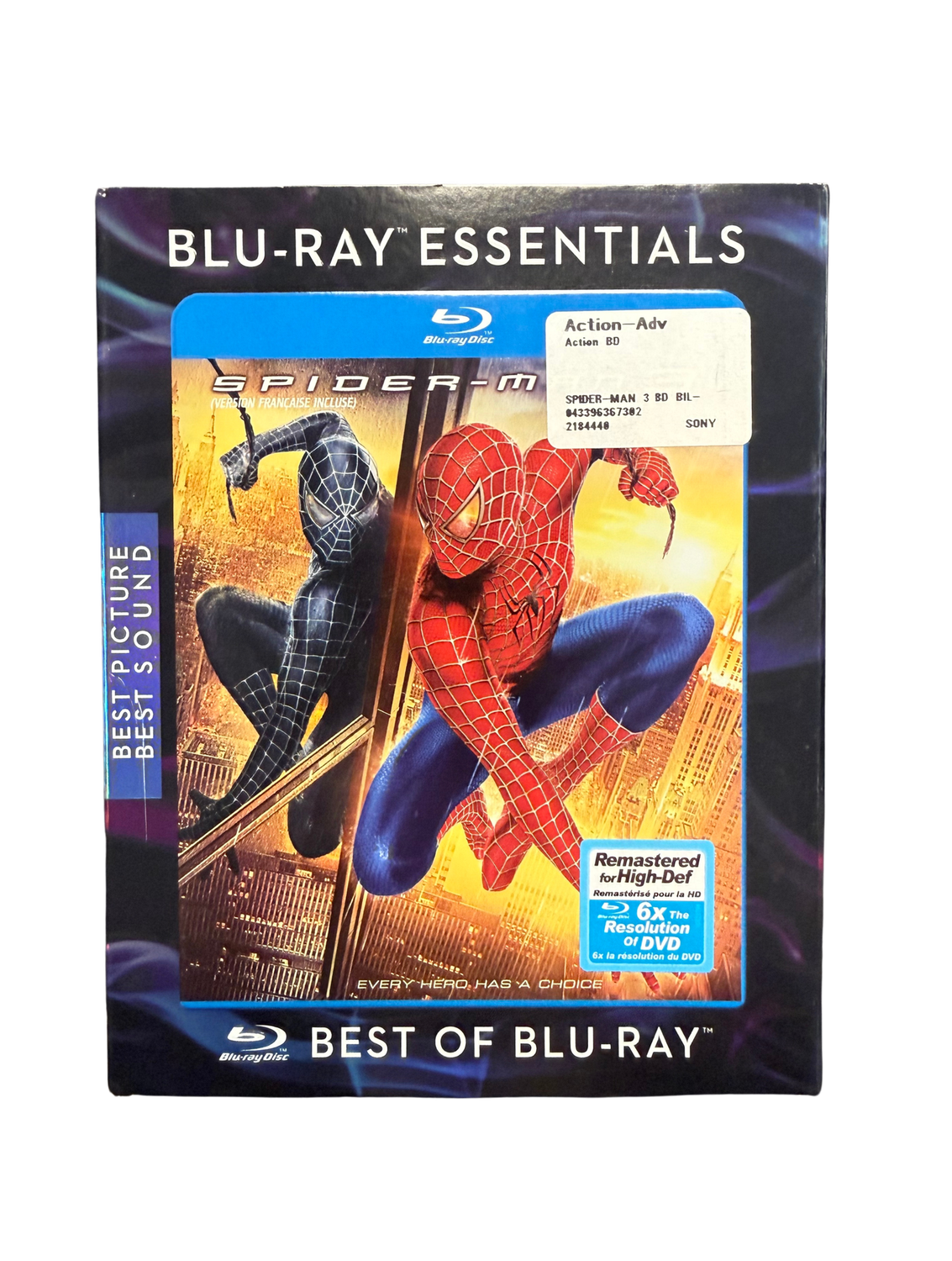 Spider Man 3 (Used Blu)