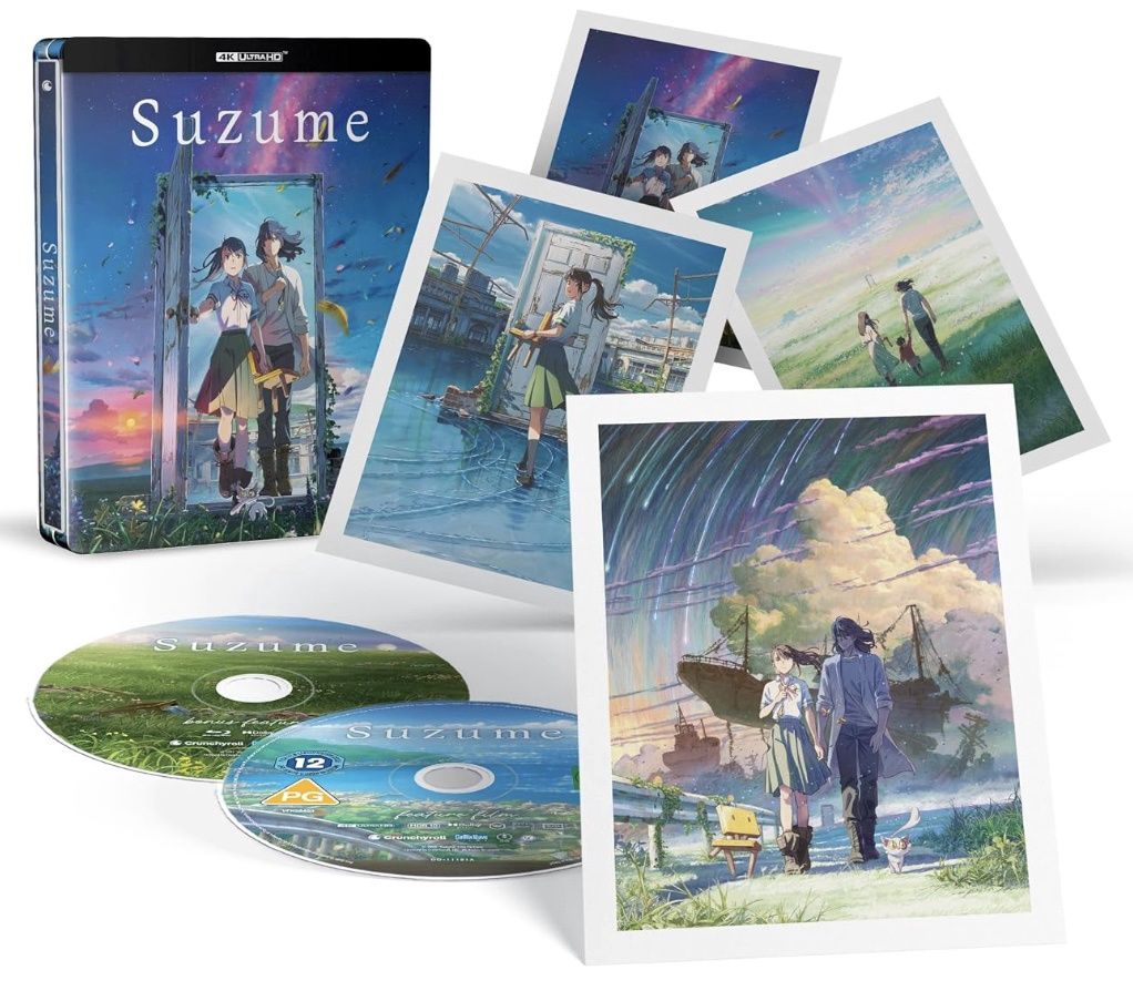 Suzume - Movie Steelbook (4K-UHD) ***Preorder*** 9/22